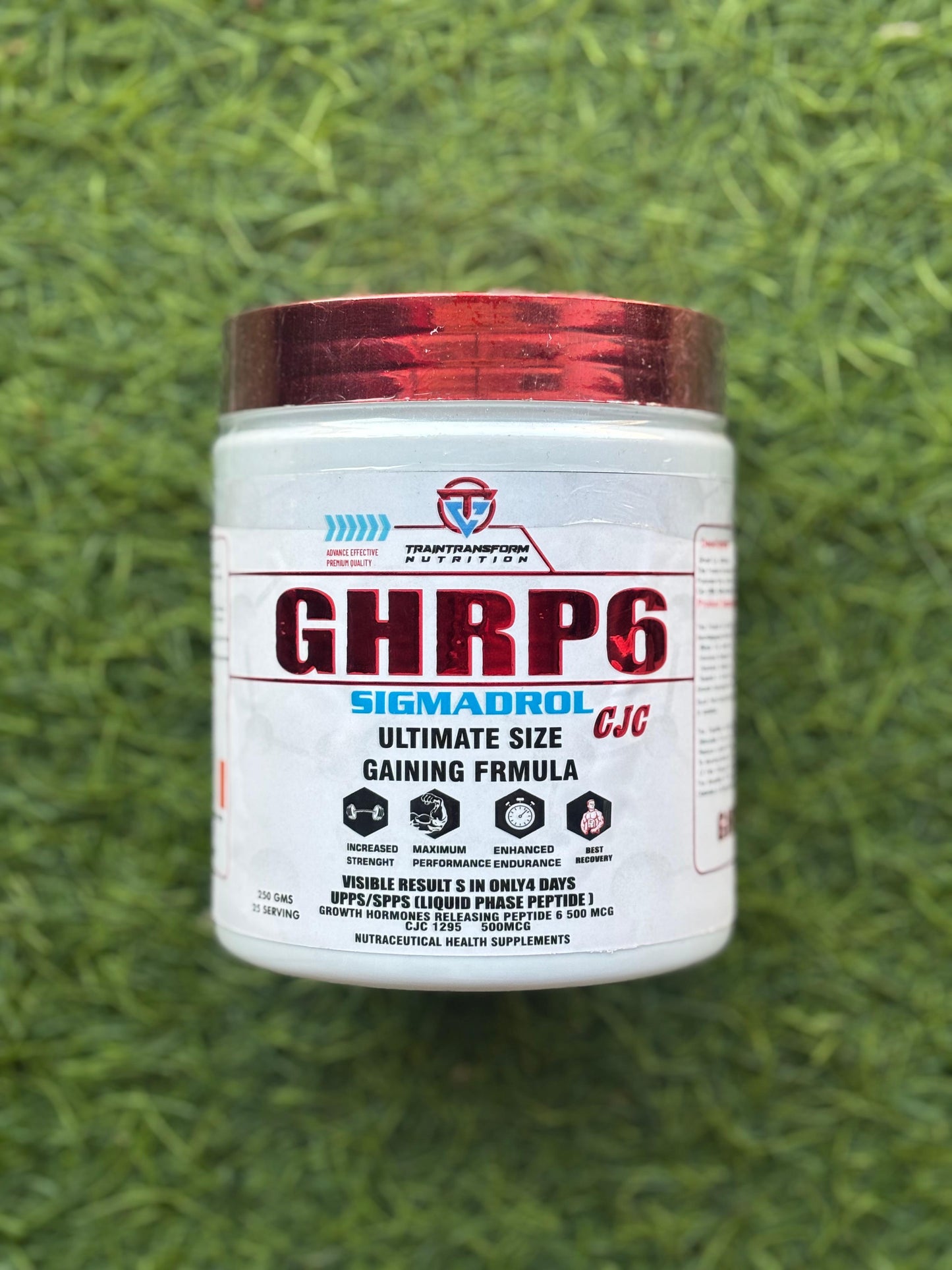 Train Transform Nutrition Ghrp-6 Sigmadrol 250g