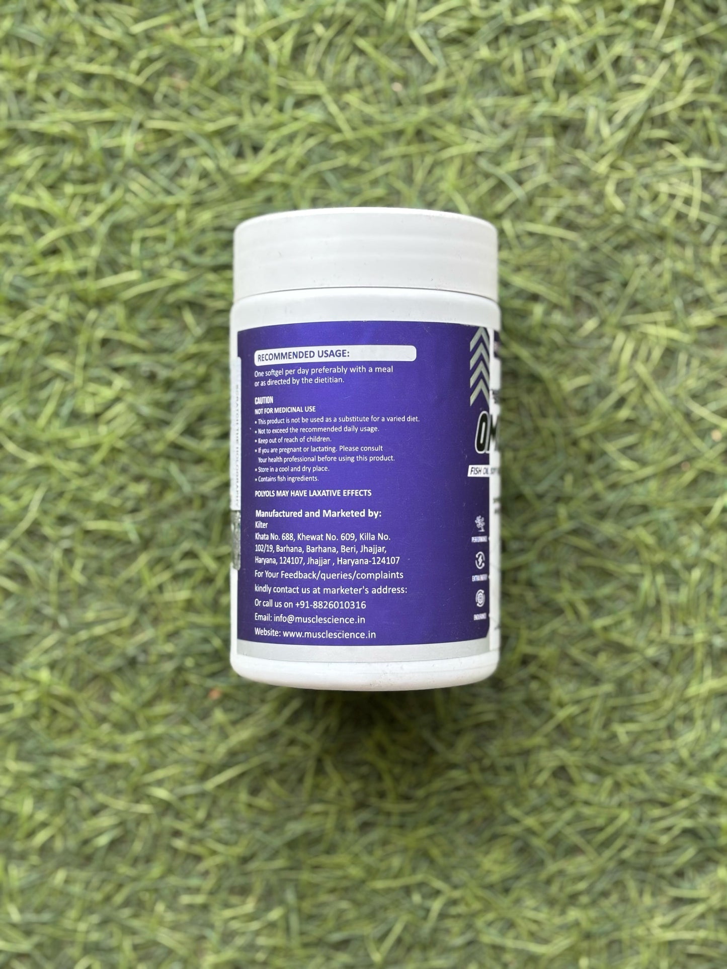 Muscle Science Omega-3 (60 capsules)