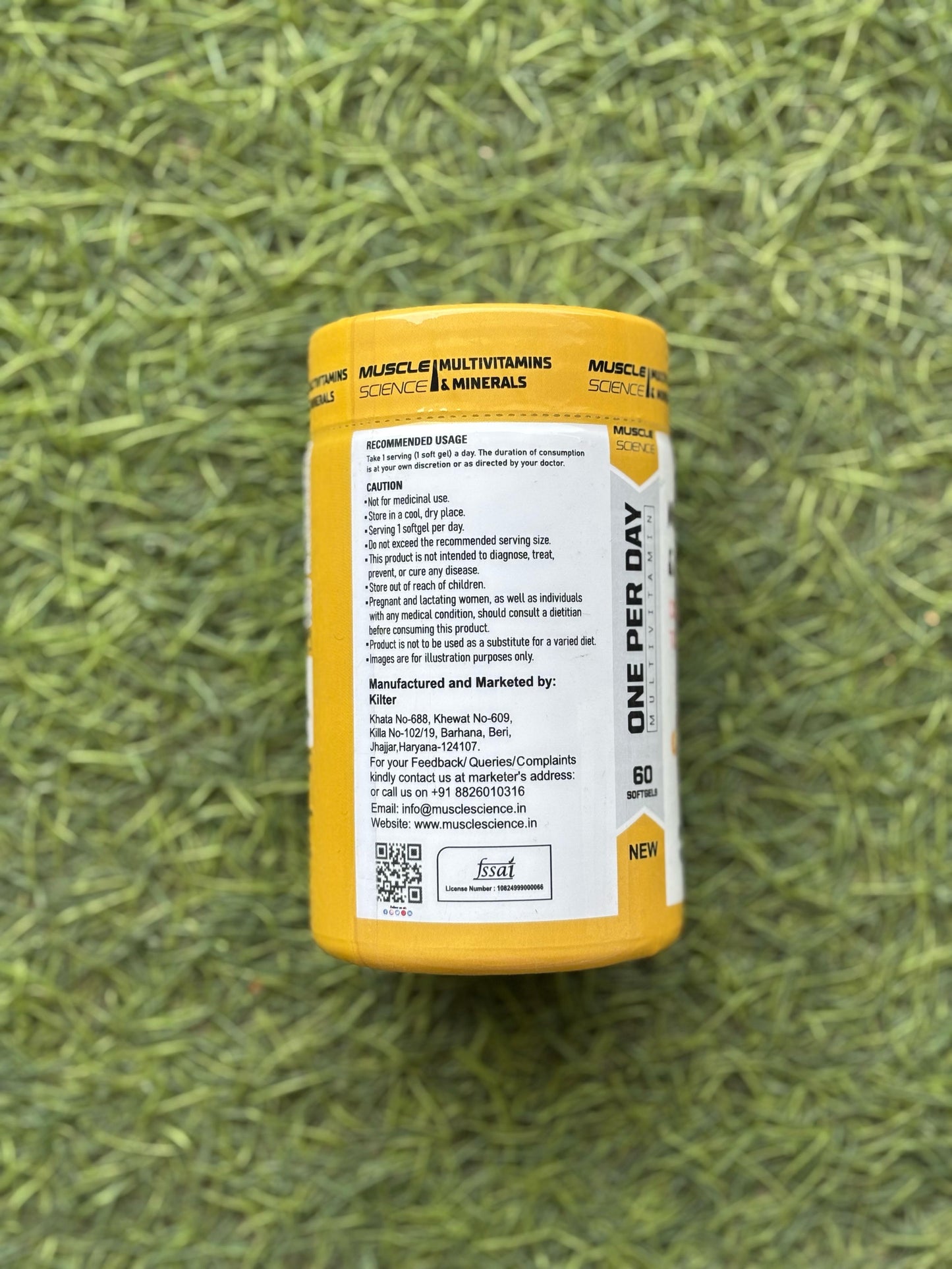 Muscle Science Multivitamin (60 Softgel)