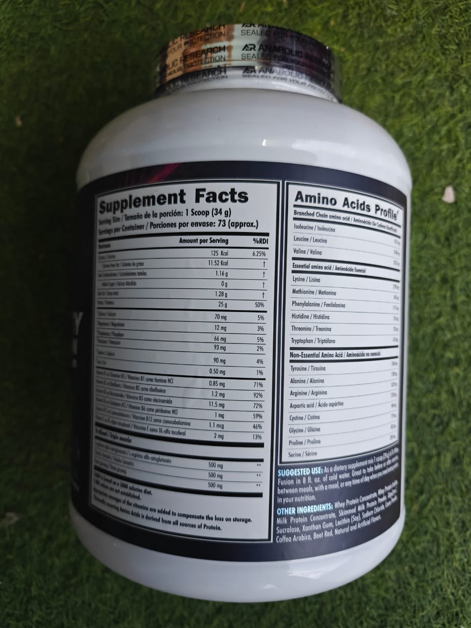 Anabolic Research Tri whey fusion