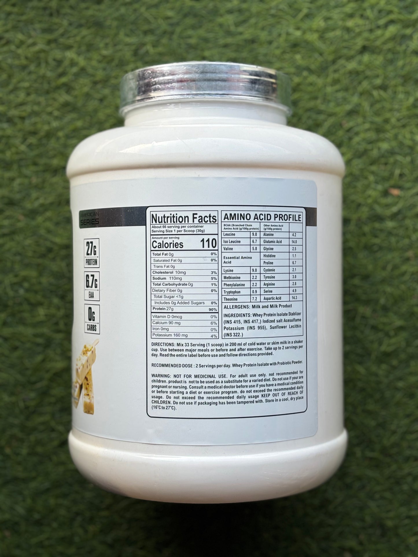 Legend Nutrition Isolate Whey Protein (2kg)