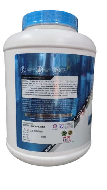 Traintransformnutrition secreat whey protein 2kg