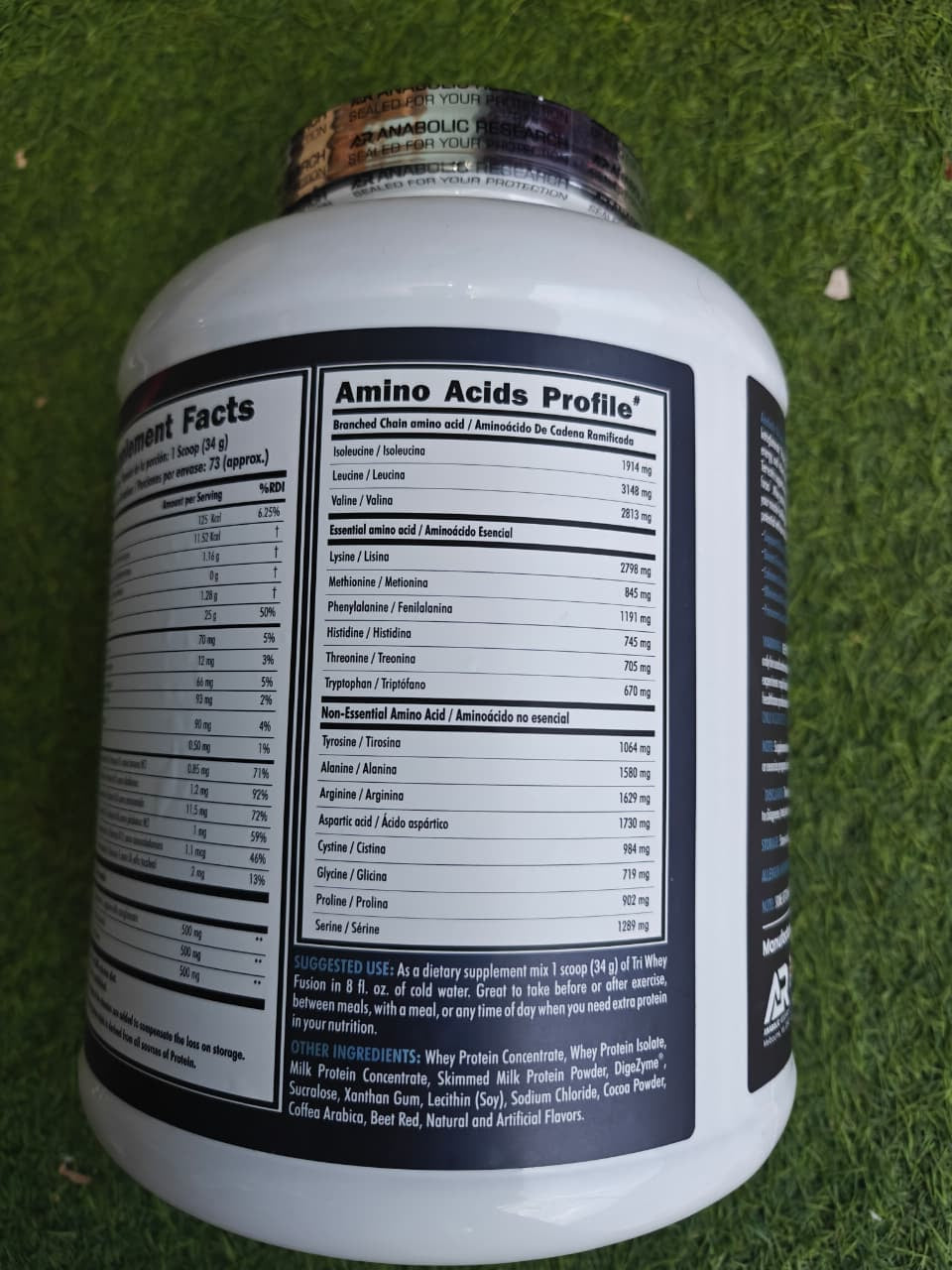 Anabolic Research Tri whey fusion