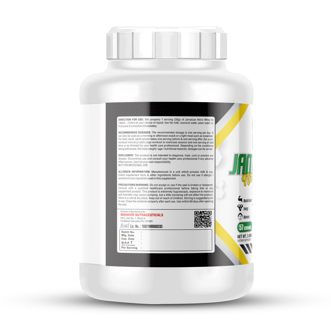 Jamaican Nitrix Whey
