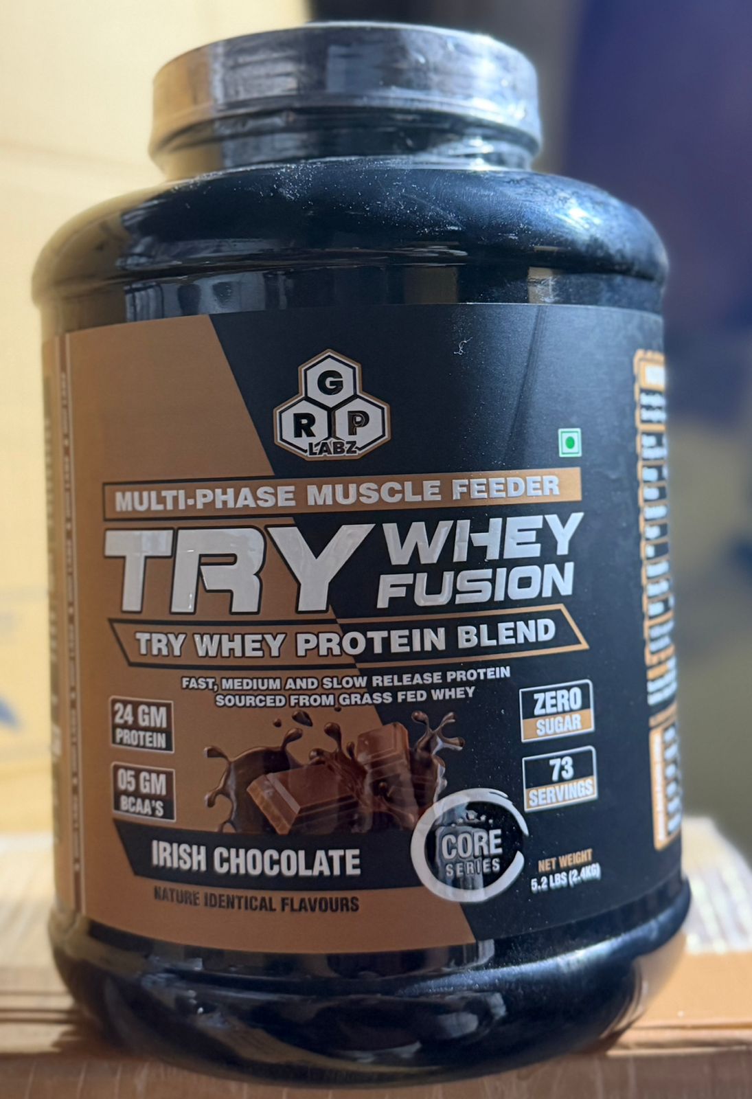 GRP LABZ TRY WHEY FUSION PROTEIN 2.40kg