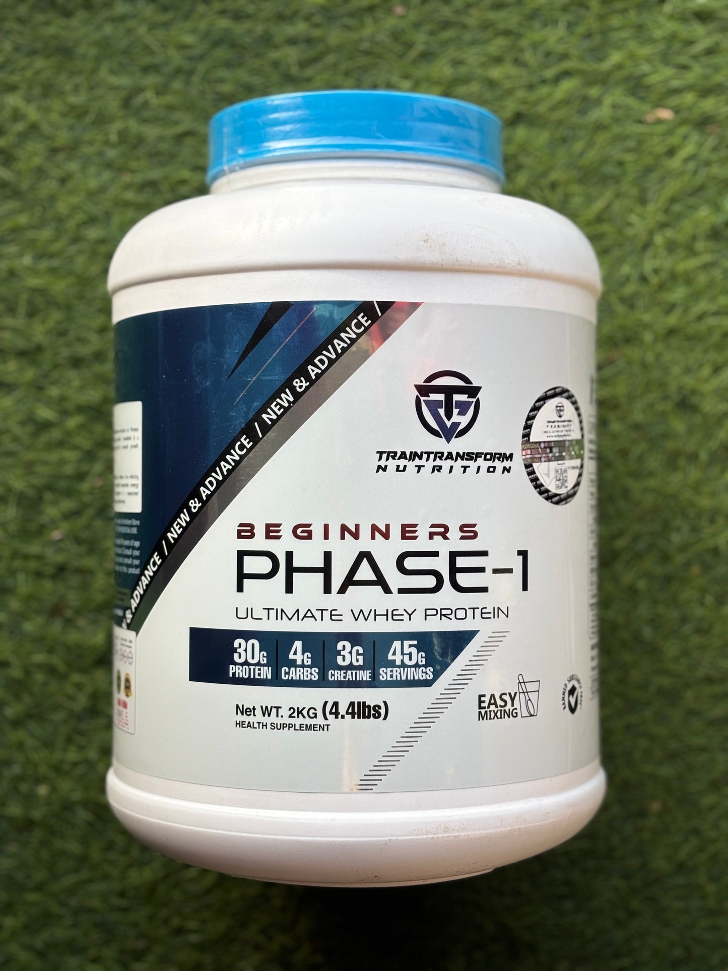 Train Transform Nutrition Phase-1 Whey Protein (2 Kg)