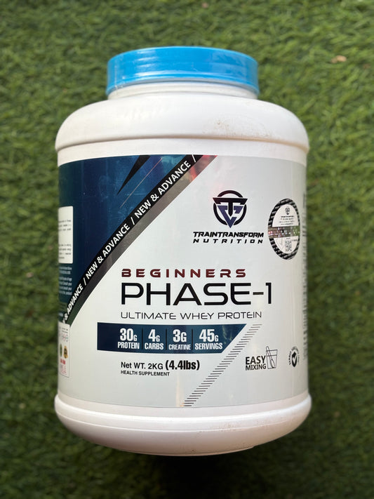 Train Transform Nutrition Phase-1 Whey Protein (2 Kg)
