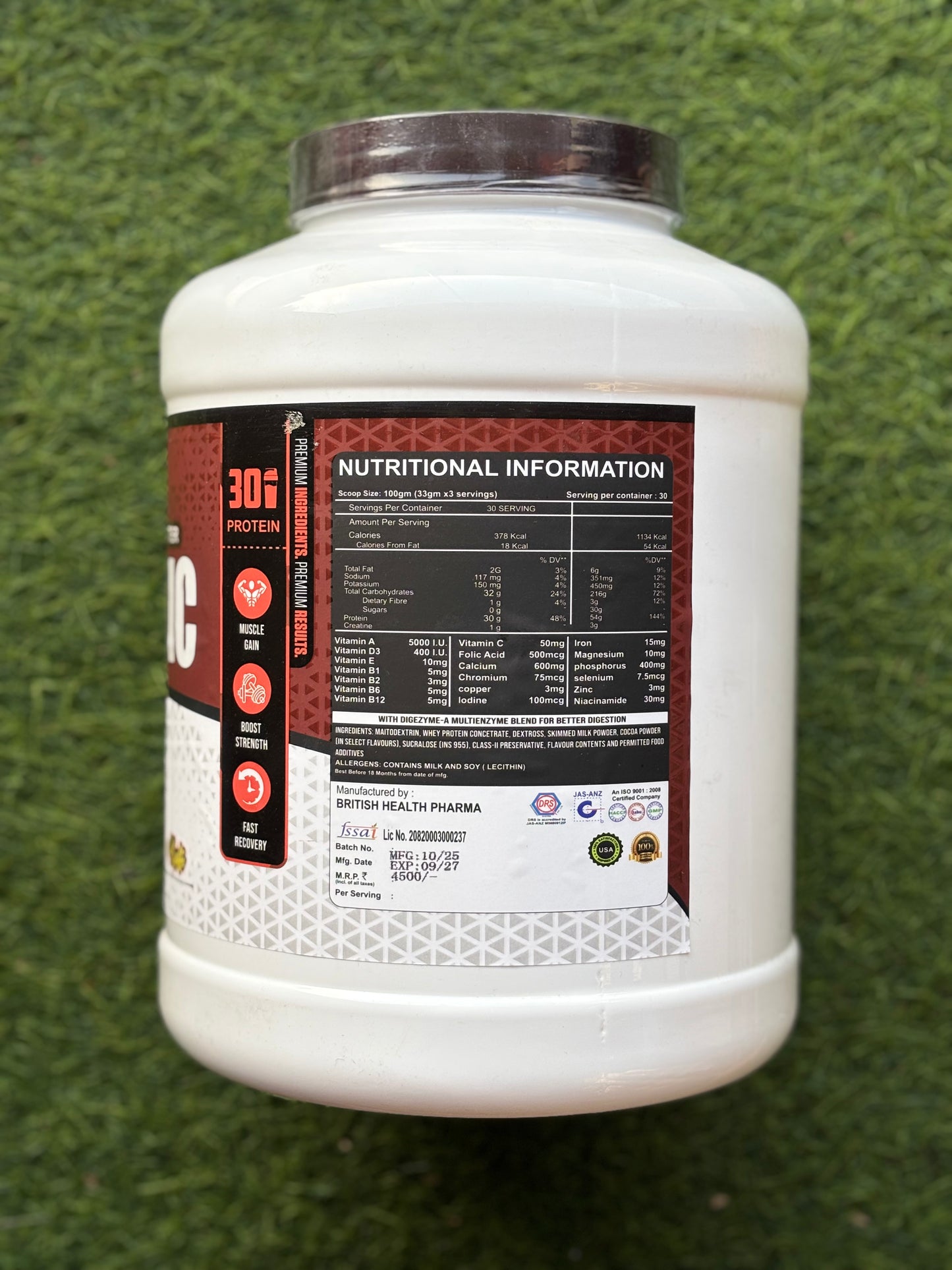 Legend Nutrition Anabolic Gainer