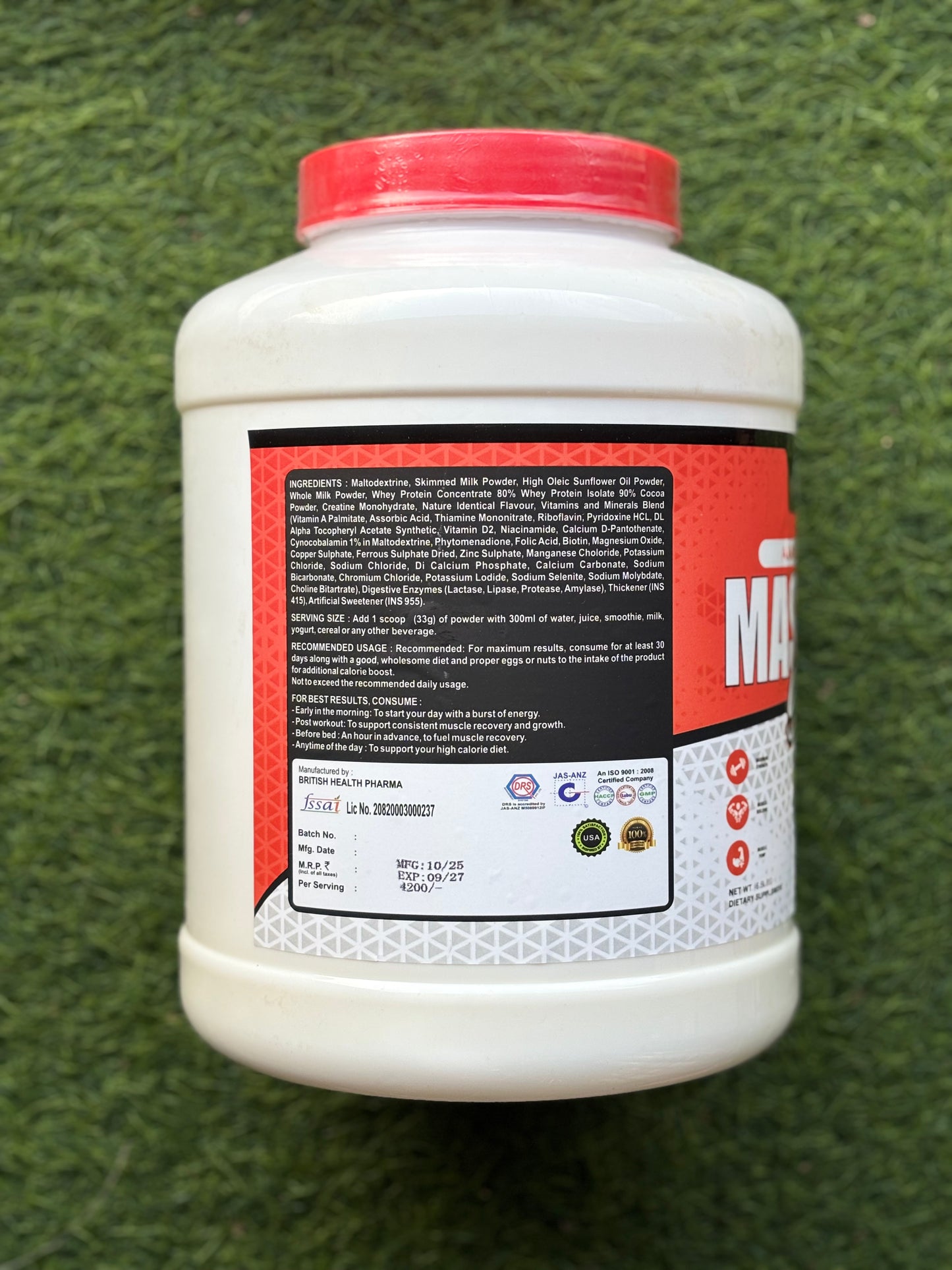 Legend Nutrition Mass Gain Gainer
