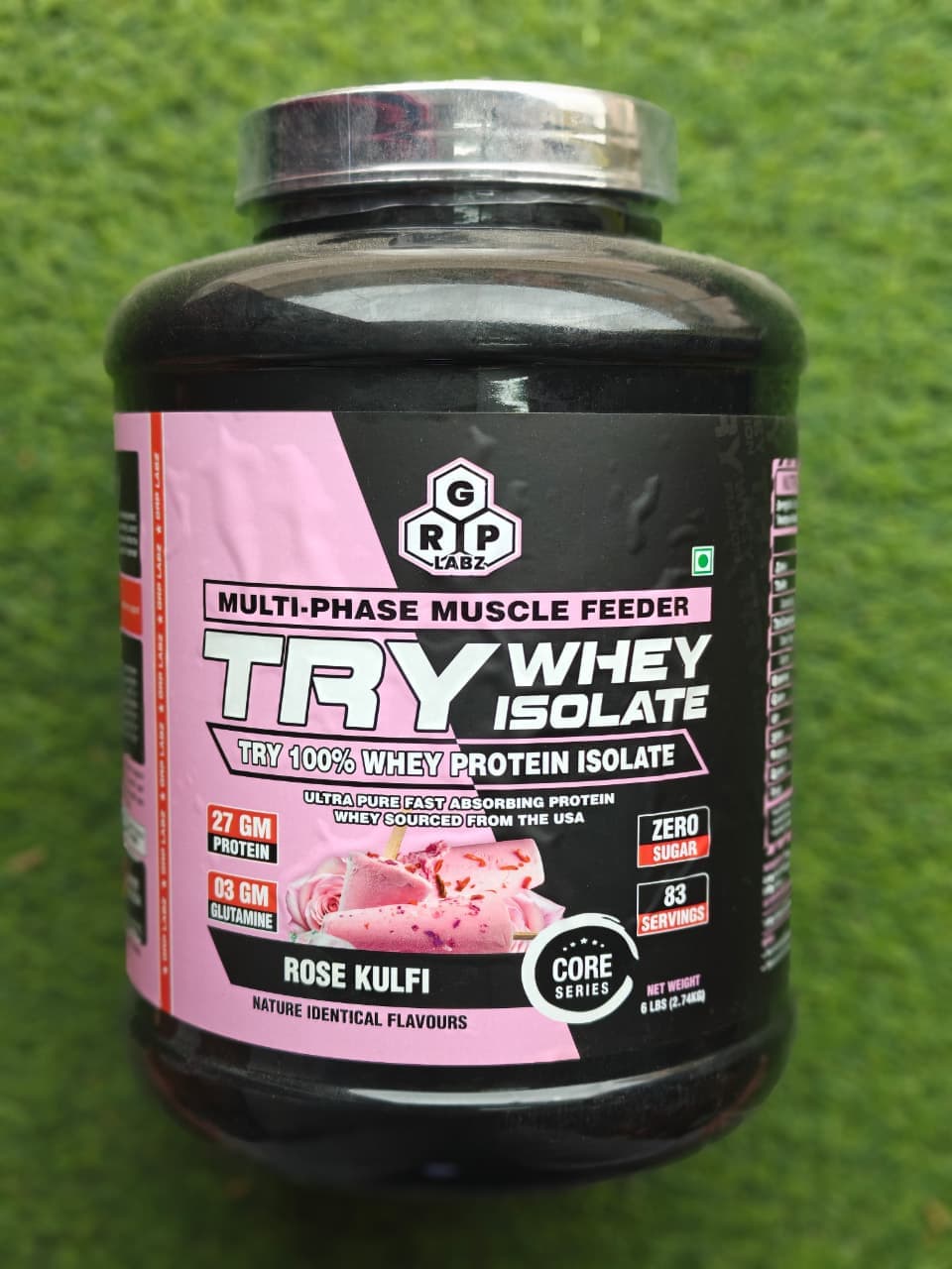 GRP TRY WHEY PROTEIN  ISOLATE 2.73 KG