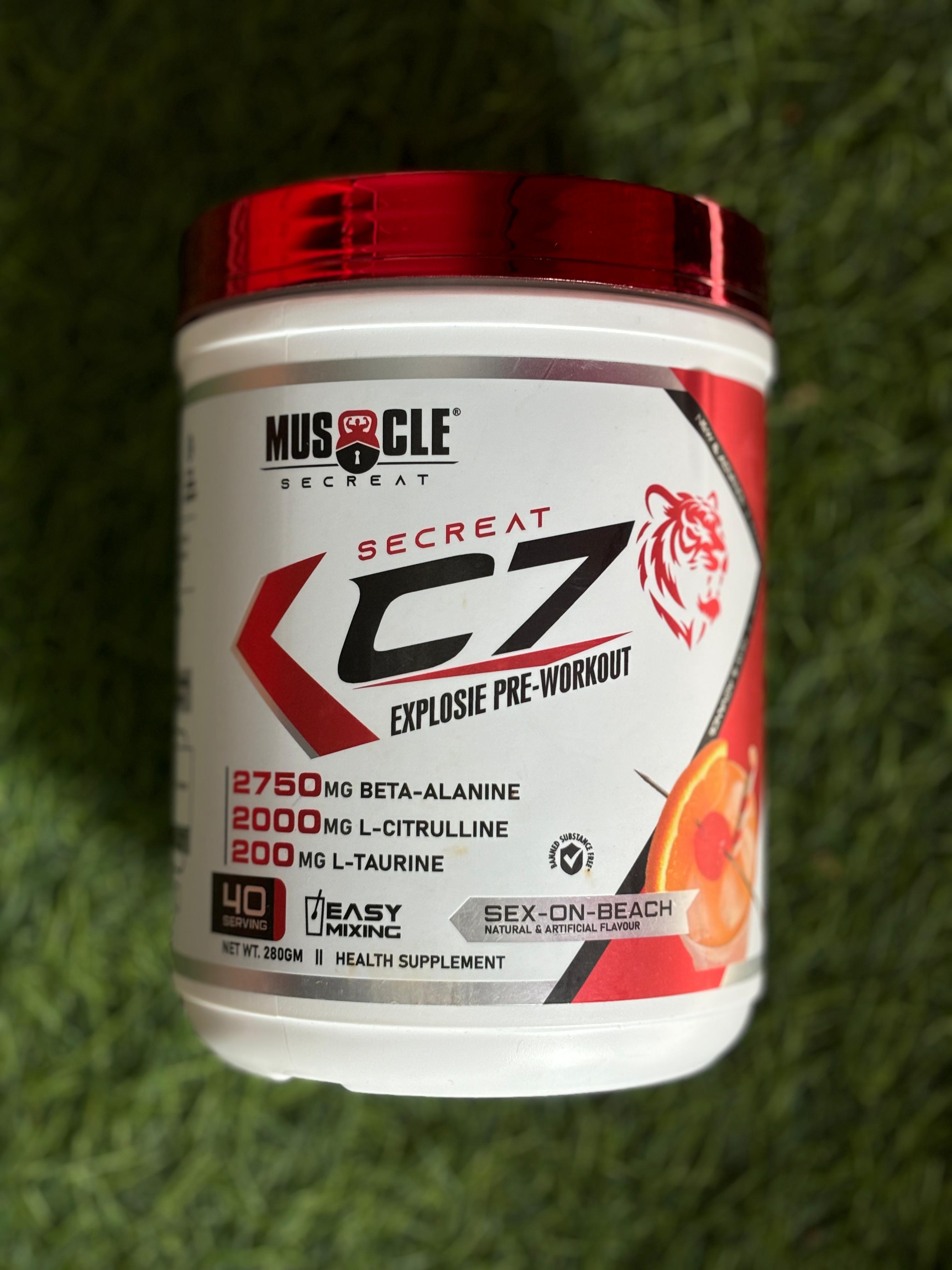 Muscle Secreat C7 Explosie Pre-Workout (40 SERVING) – INSHAPESTACK