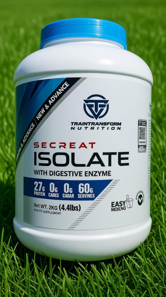 Traintransformnutrition secreat isolate protein 2kg