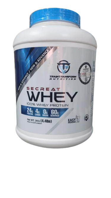 Traintransformnutrition secreat whey protein 2kg