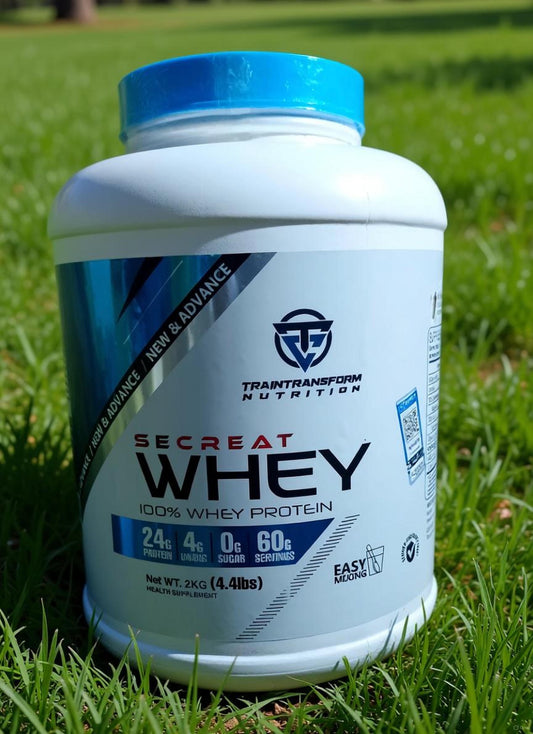 Traintransformnutrition secreat whey protein 2kg