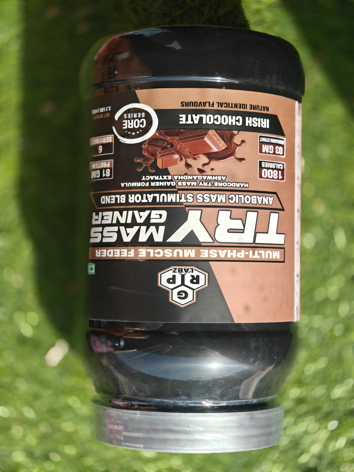 Grp labz try high protien muscle mass gainer 1 kg